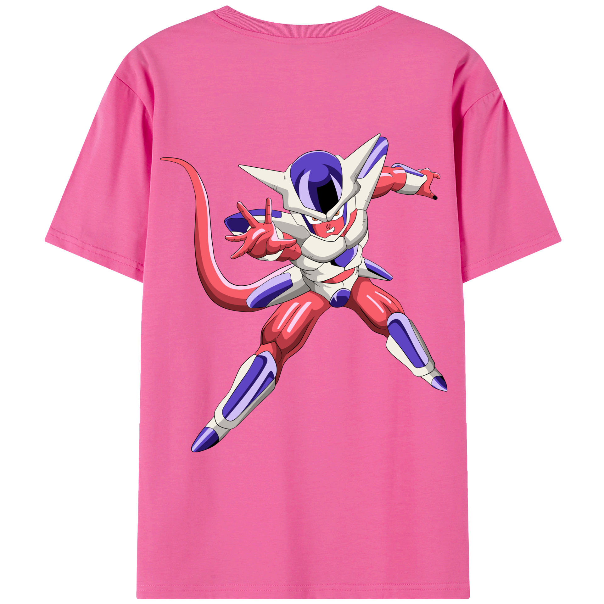 （画像用） ドラゴンボール フリーザ DRAGON BALL Frieza レディース半袖Tシャツ(バックプリント)
